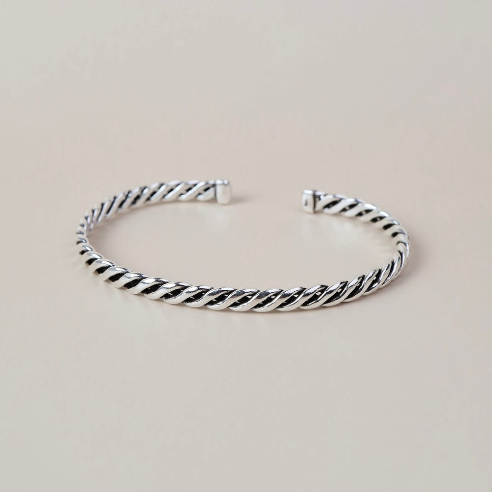 
                  
                    BRC Sterling Silver 5mm Loosly Twisted Cuff
                  
                