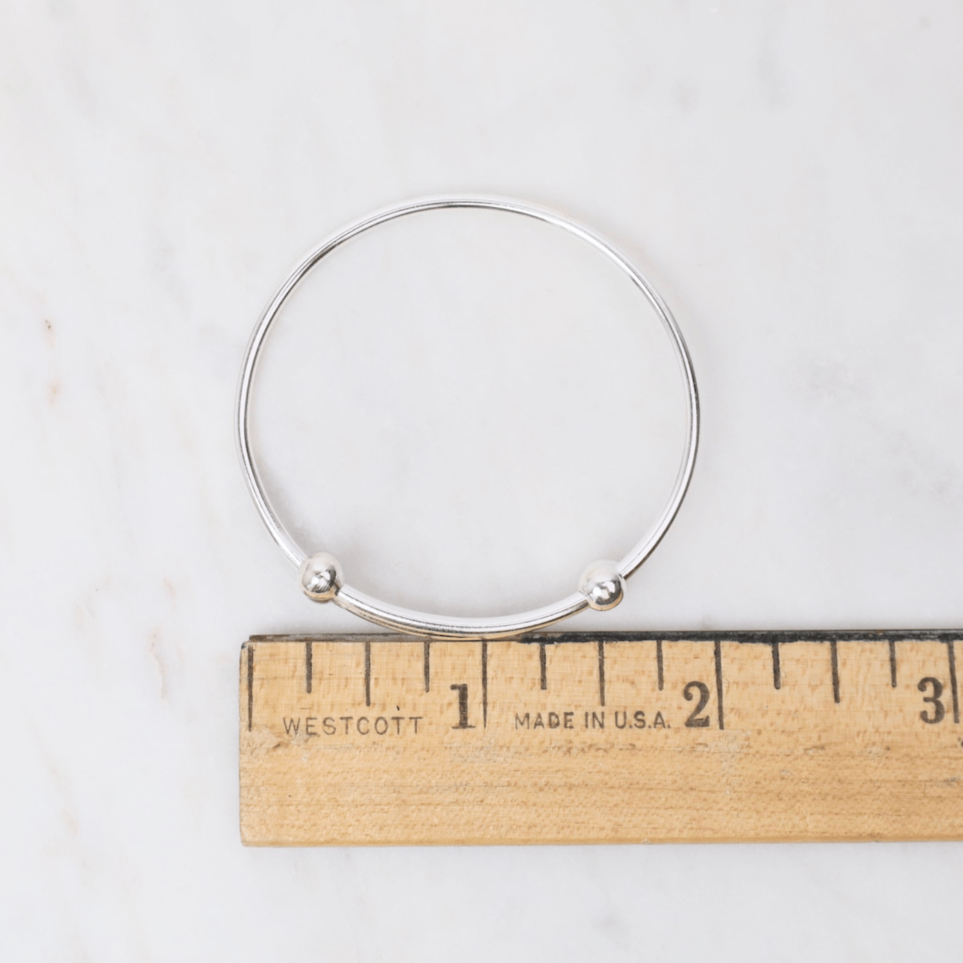 BRC Sterling Silver Child's Expandable Bangle