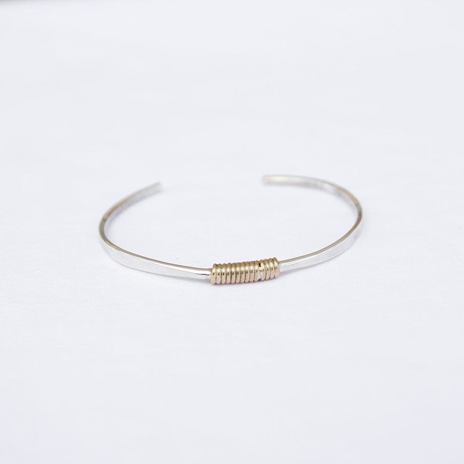 
                      
                        BRC Sterling Silver Cuff With Brass Wrap
                      
                    