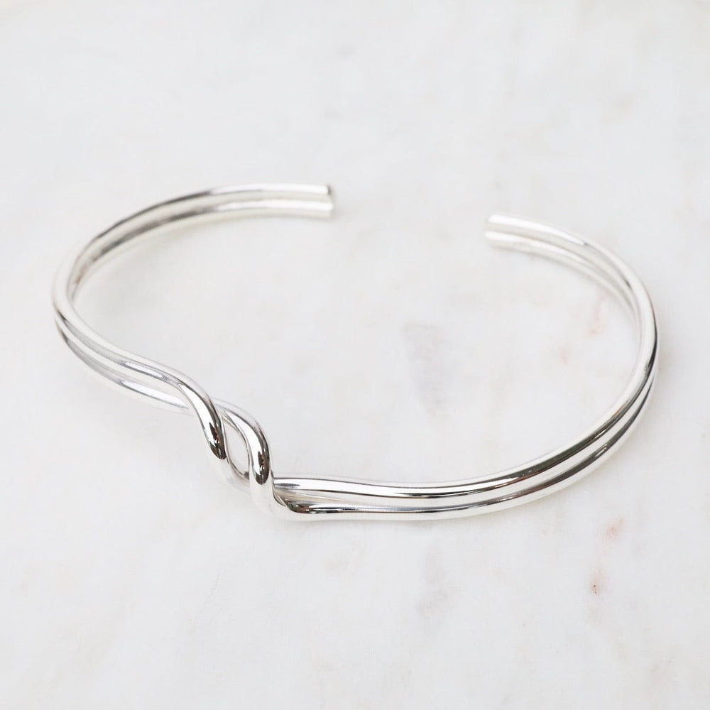 
                  
                    BRC Sterling Silver Cuff with Double Wave
                  
                