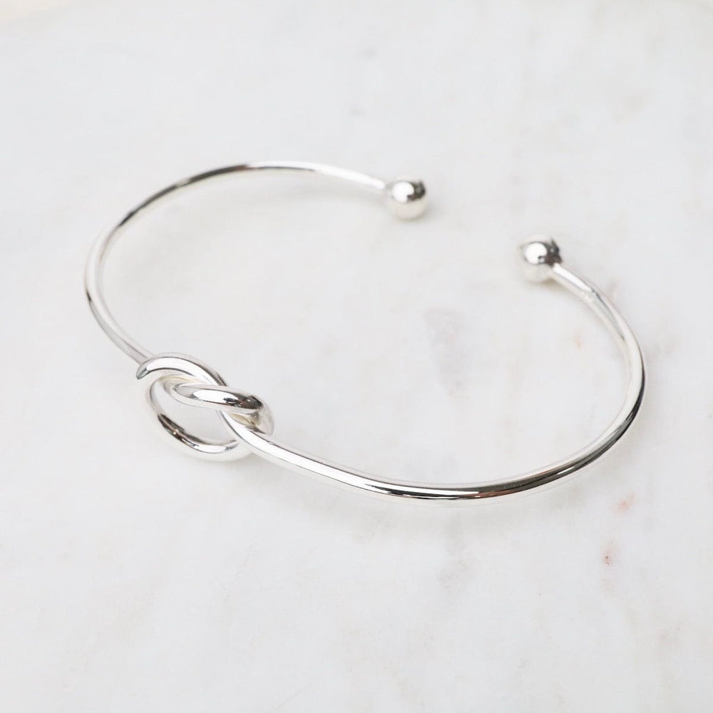 
                  
                    BRC Sterling Silver Cuff with Knot in Front
                  
                