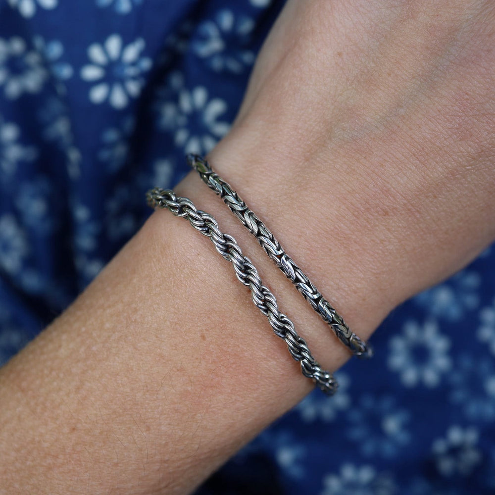 
                  
                    BRC Sterling Silver Double Twist Link Bracelet
                  
                