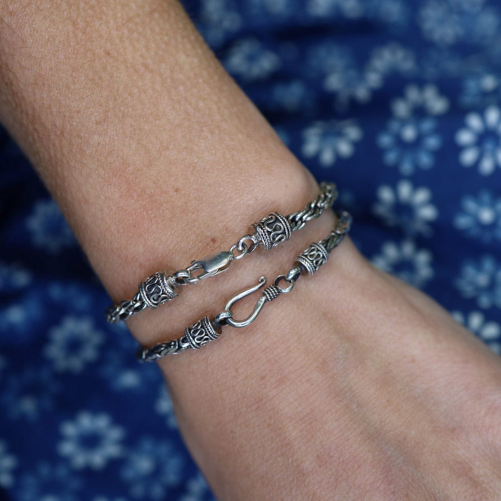 
                  
                    BRC Sterling Silver Double Twist Link Bracelet
                  
                