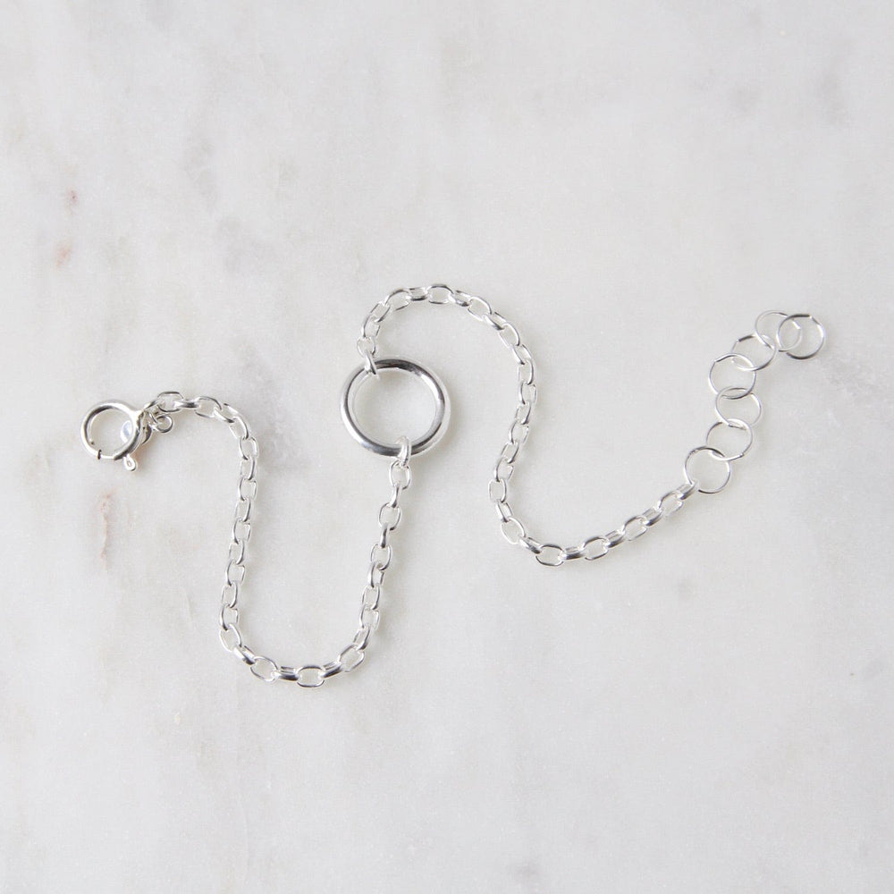 BRC Sterling Silver Heavy Circle Bracelet