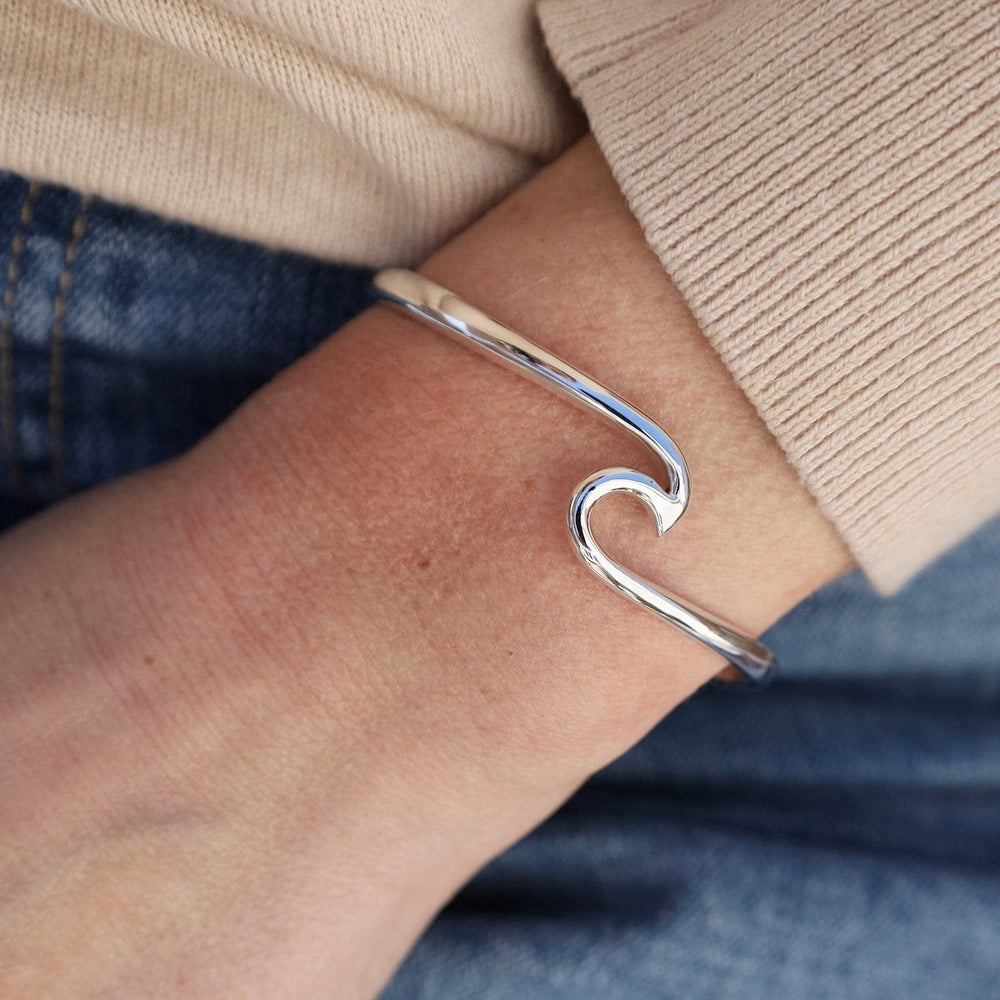
                  
                    BRC Sterling Silver Heavy Wave Cuff
                  
                