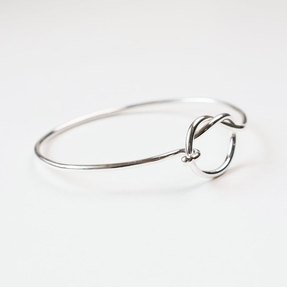 
                  
                    BRC Sterling Silver Knot Latching Bracelet
                  
                