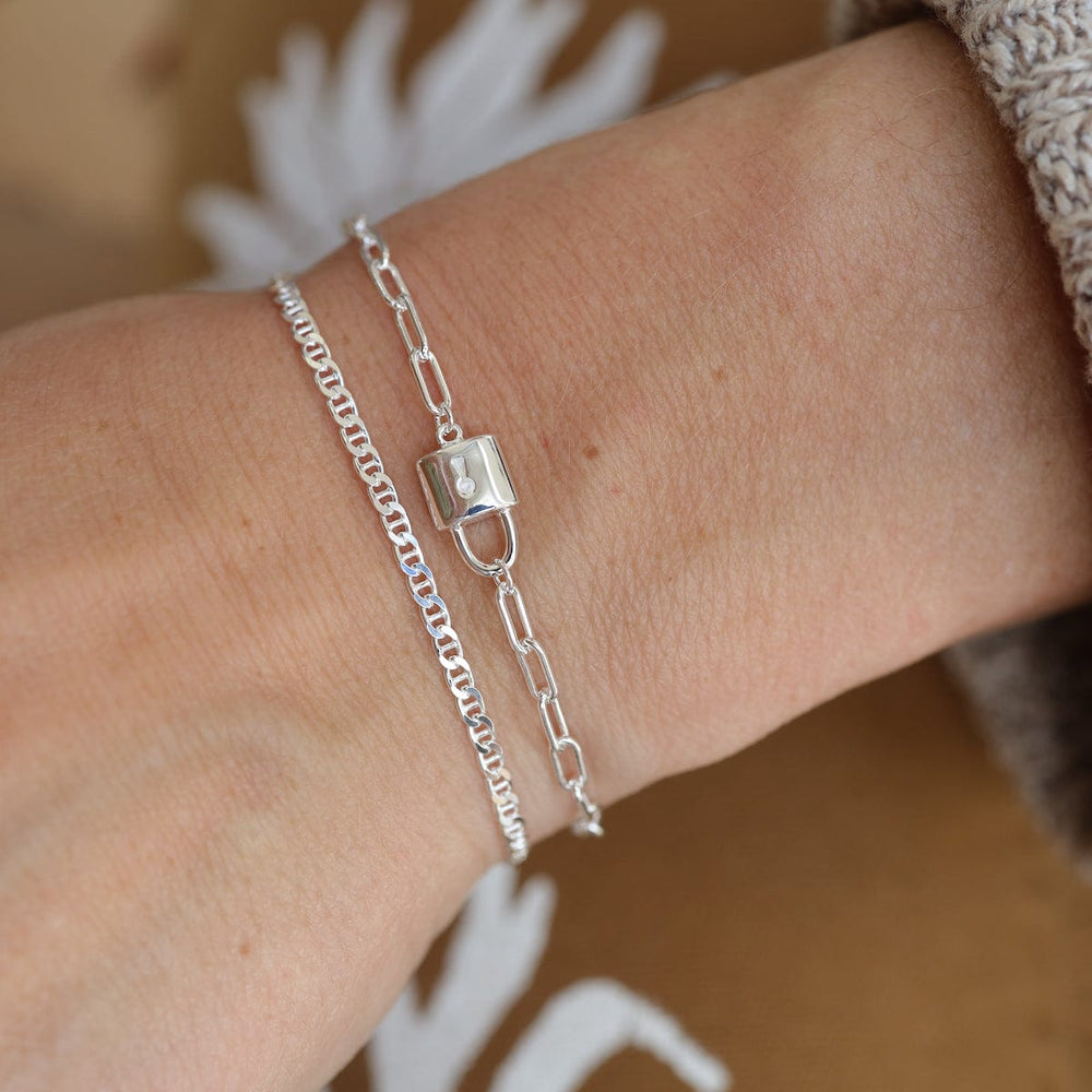 
                      
                        BRC Sterling Silver Mariner Chain Bracelet
                      
                    