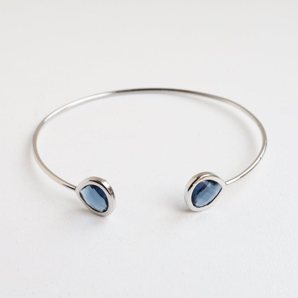 
                      
                        BRC Sterling Silver Montana Blue Double Crystal Bracelet
                      
                    