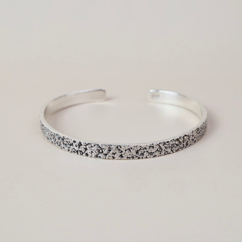 
                  
                    BRC Sterling Silver Rocky Edge Cuff
                  
                