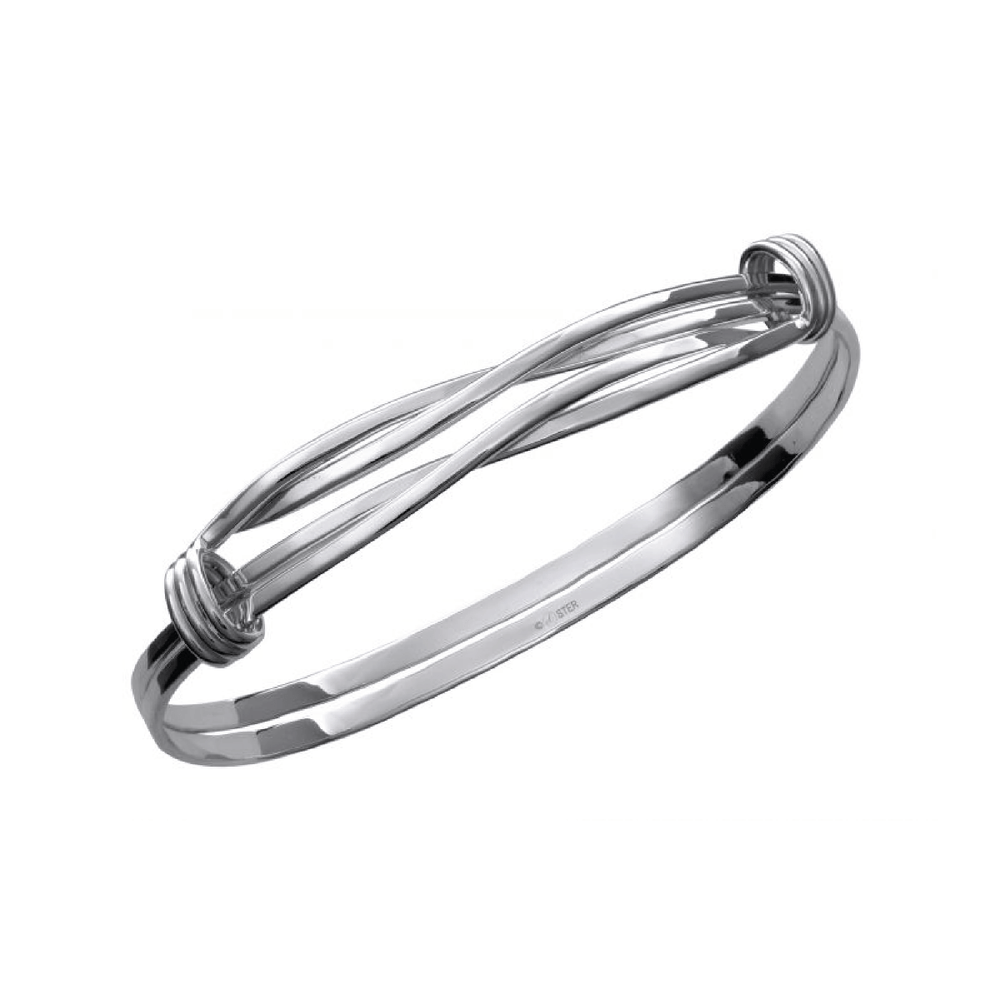 
                      
                        BRC Sterling Silver Signature Twist Bracelet - Medium
                      
                    