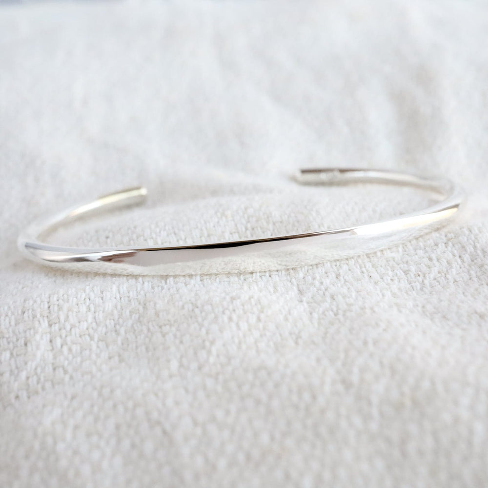 
                      
                        BRC Sterling Silver Simple Line Cuff Bracelet
                      
                    