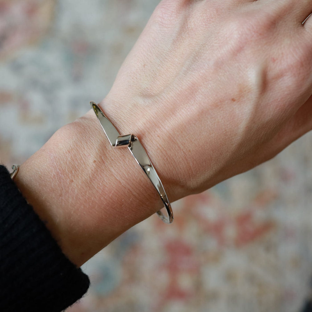 
                      
                        BRC Sterling Silver Single Twist Cuff Bracelet
                      
                    