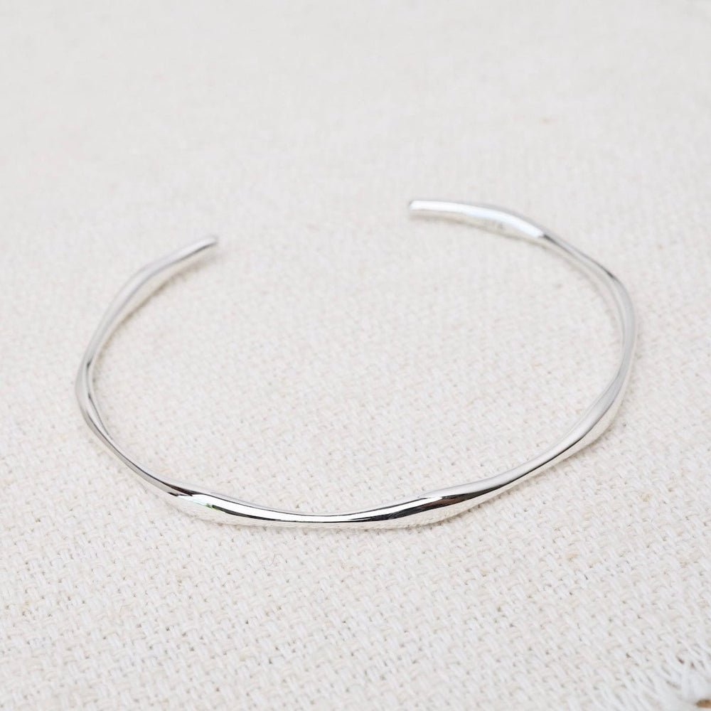 
                  
                    BRC Sterling Silver Slight Bubbles Cuff
                  
                