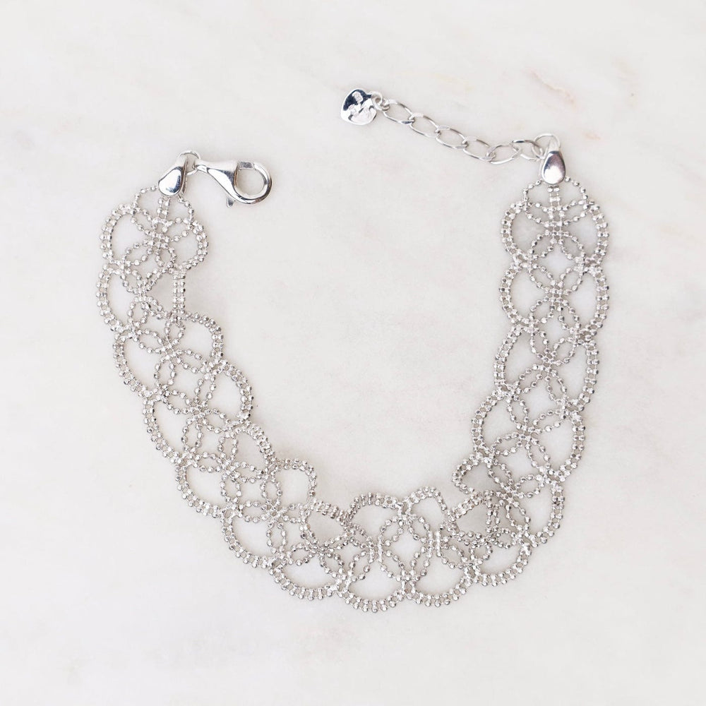 
                      
                        BRC Sterling Silver Woven Lace Bracelet
                      
                    