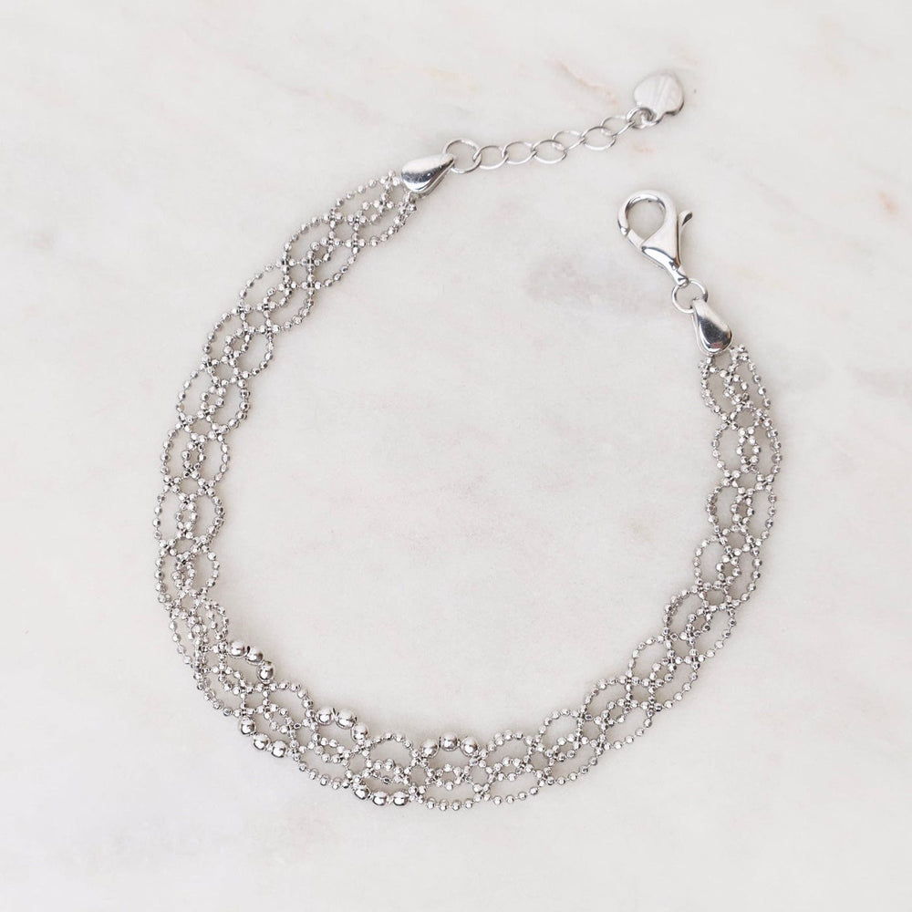 
                      
                        BRC Sterling Silver Woven Open Twist Bracelet
                      
                    