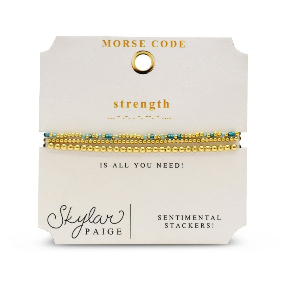 
                      
                        BRC Strength Bracelet - Sentimental Stackers
                      
                    