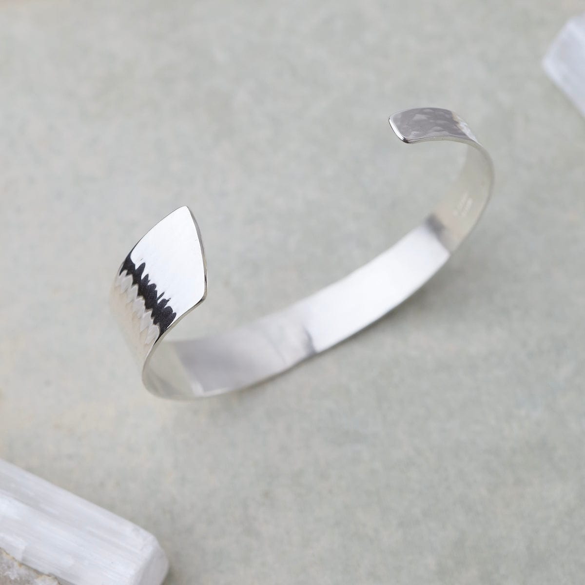 BRC Tapered Narrow Hammered Cuff