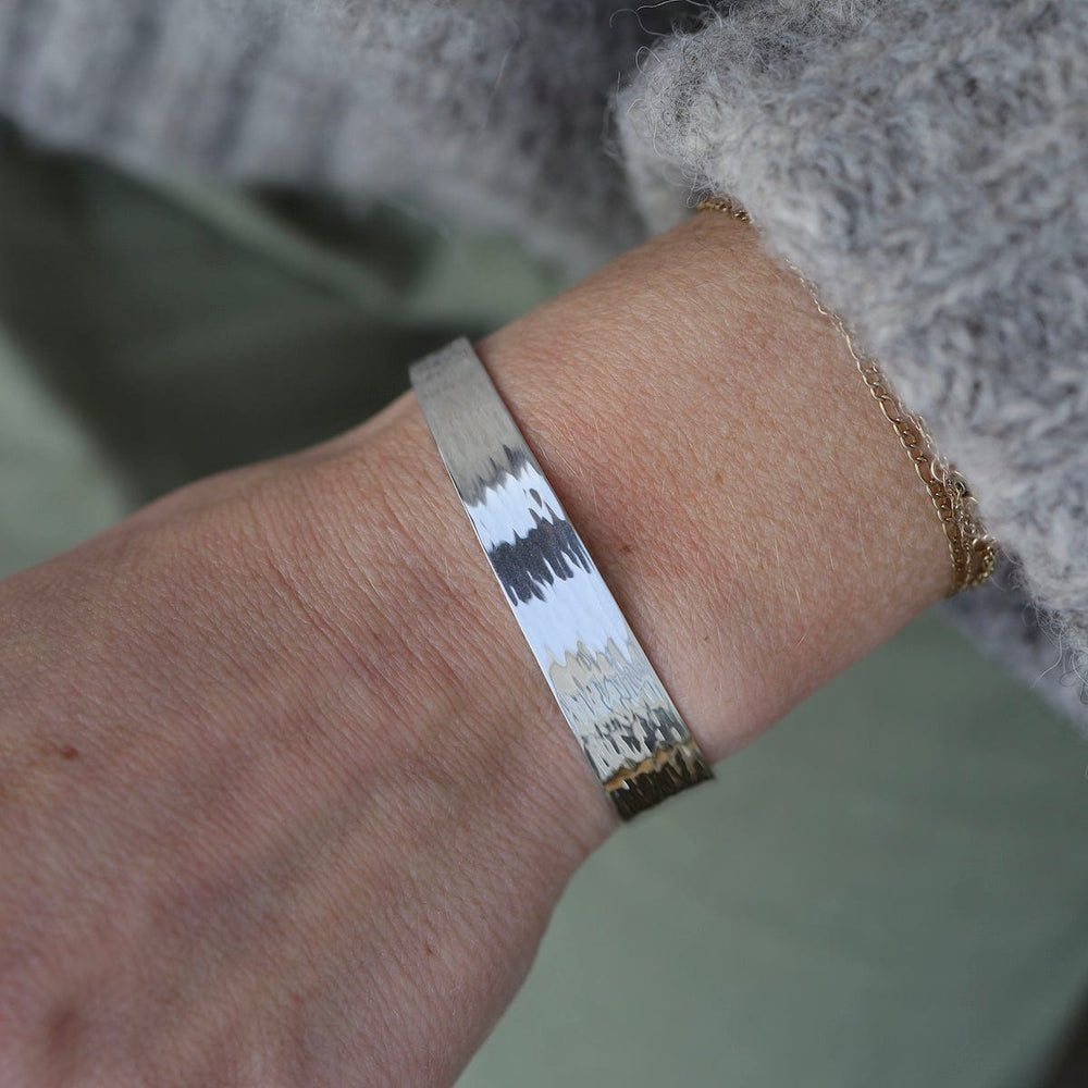 
                      
                        BRC Tapered Narrow Hammered Cuff
                      
                    