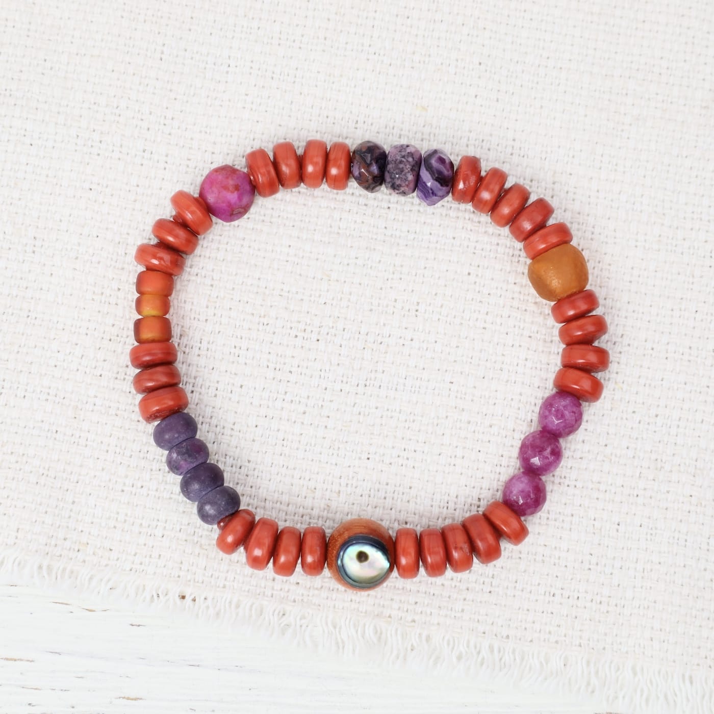BRC The Red Sneaker Stretch Bracelet