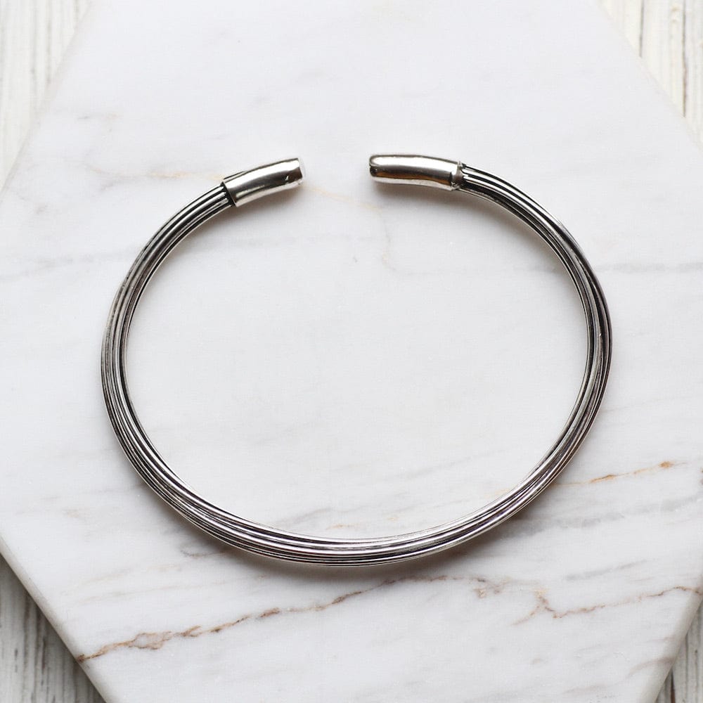 Elephant Hair Oval Bangle - Cape Diamond Exchange - Jewelry Shop in Cape  Town