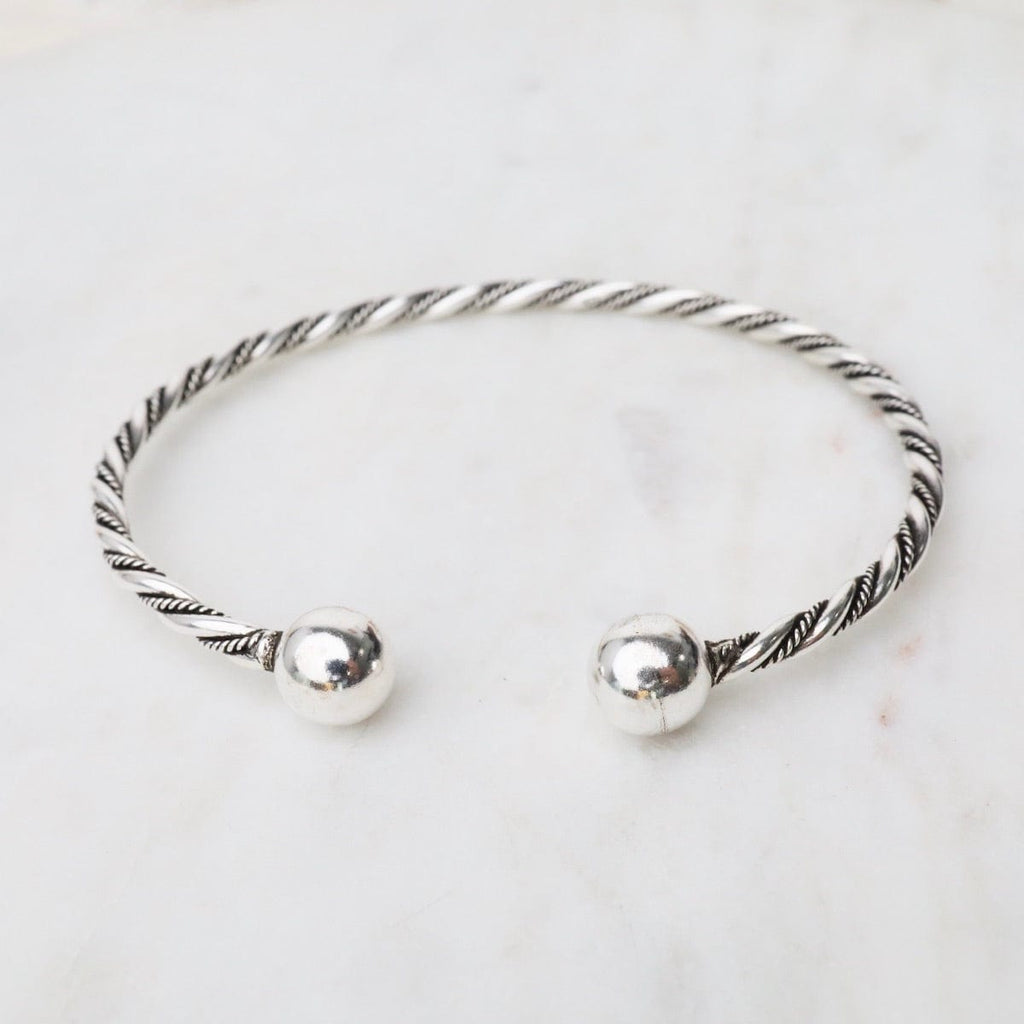 CLARITY Bracelet – Twisted Silver