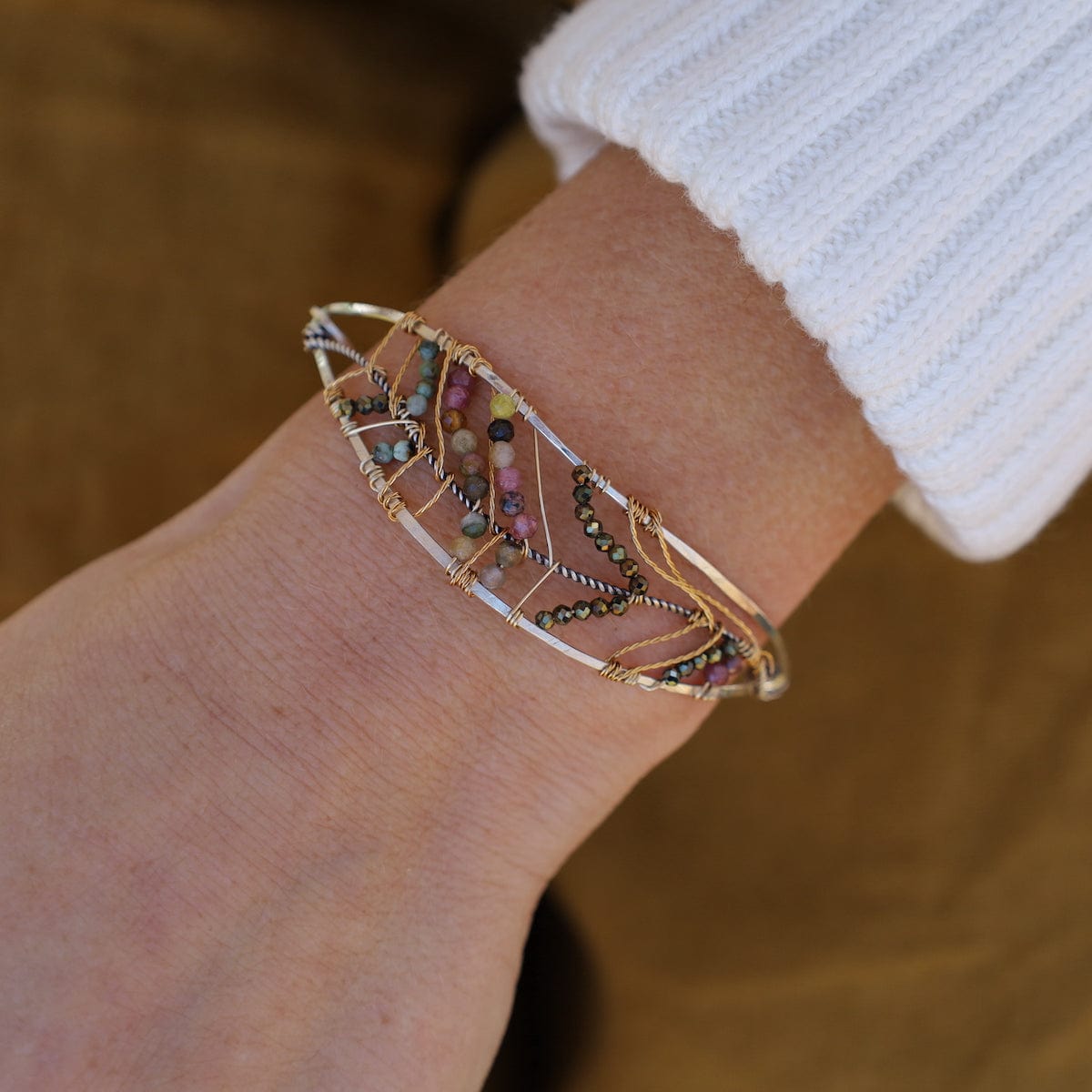 BRC Tourmaline Leaf Bracelet