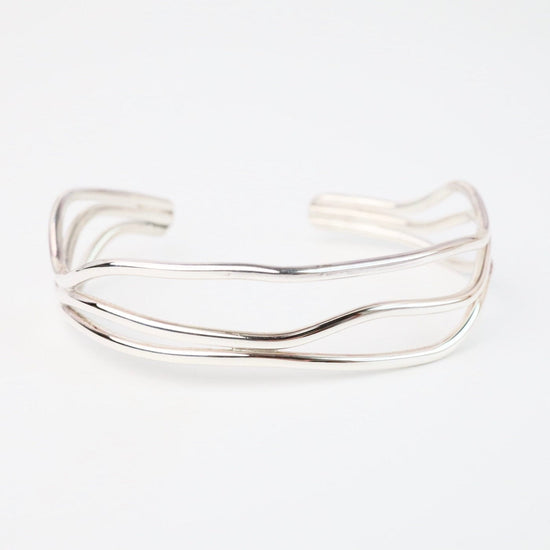 BRC Triple Cuff with Uneven Lines