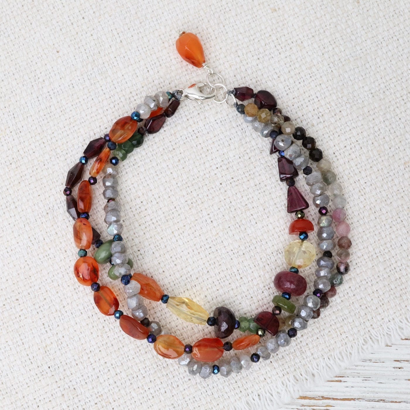 BRC Triple Strand Mix Bracelet