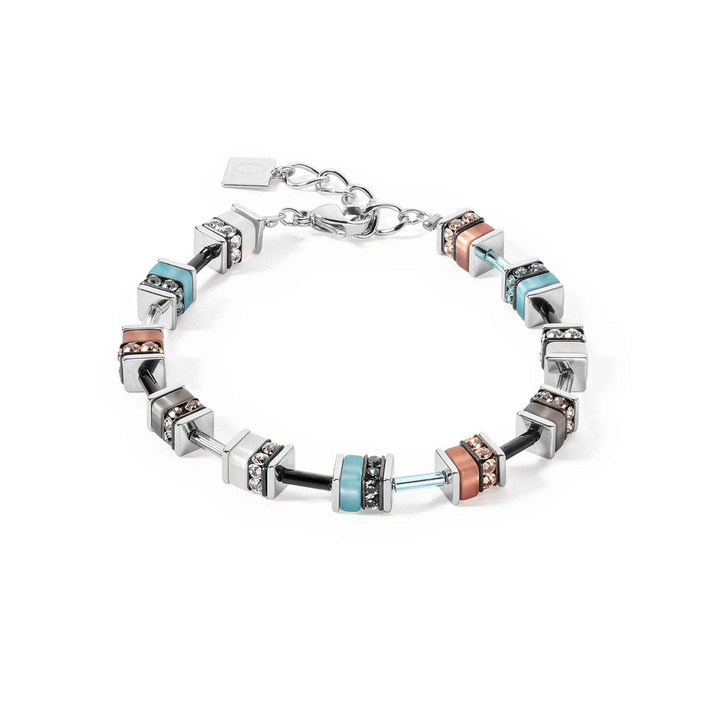 BRC Turquoise GeoCube Bracelet