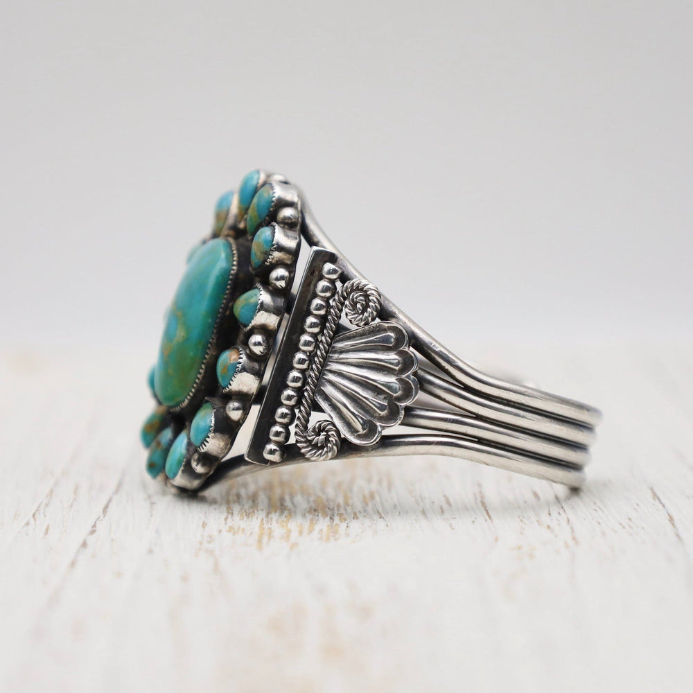 
                      
                        BRC Turquoise Mountain Cluster Cuff Bracelet
                      
                    