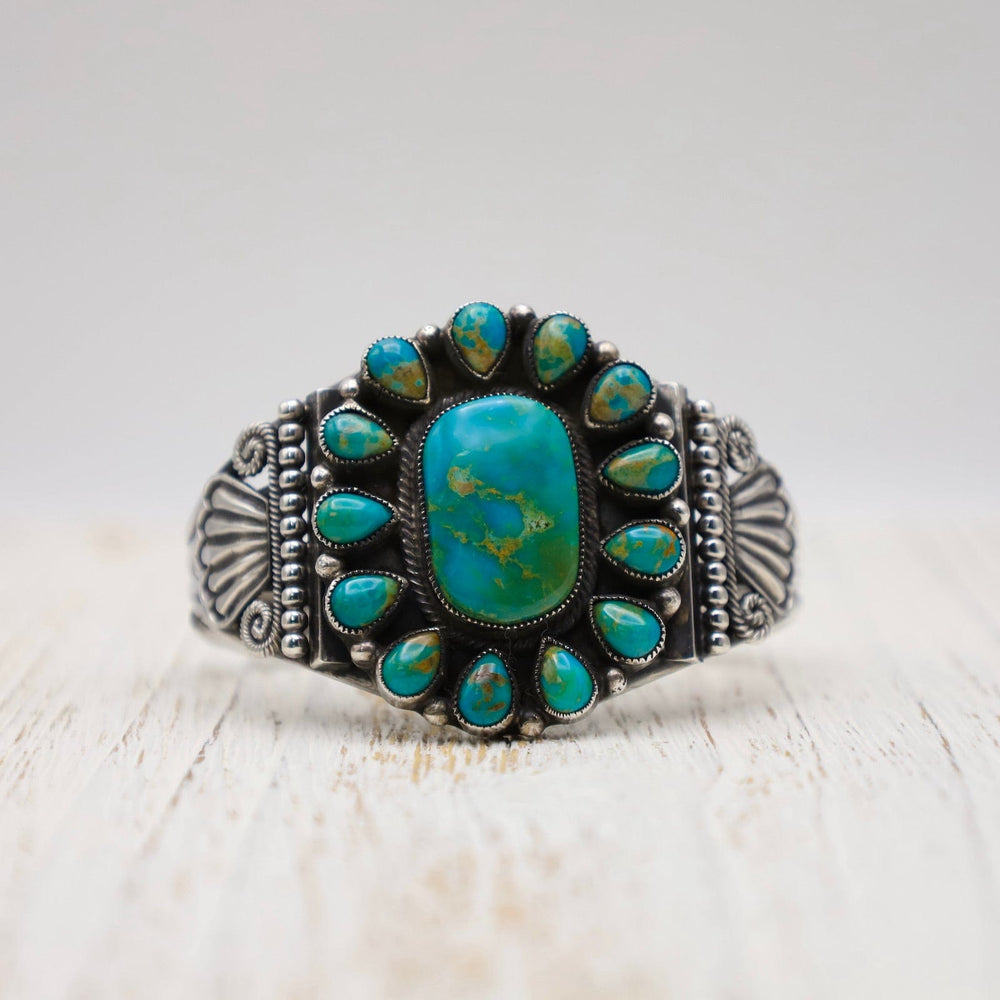 
                  
                    BRC Turquoise Mountain Cluster Cuff Bracelet
                  
                