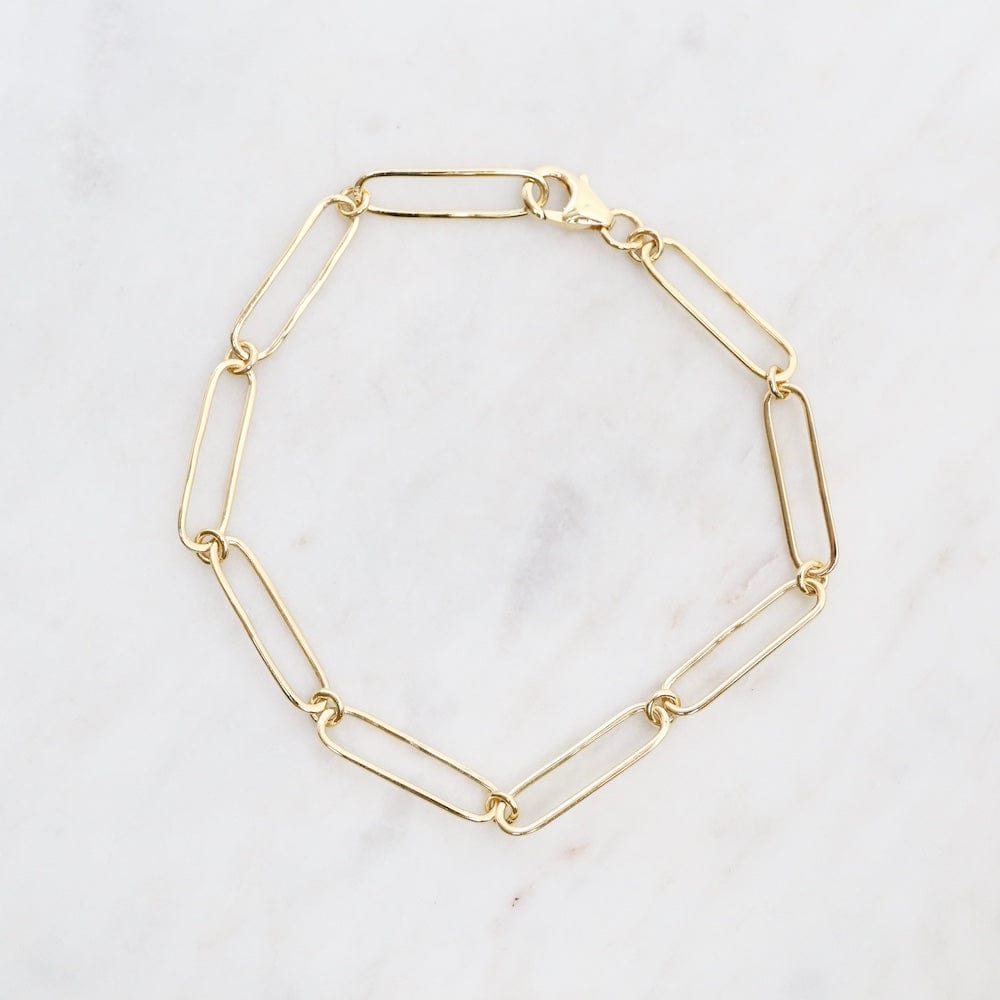 
                      
                        BRC-VRM 24k Gold Vermeil Paperclip Chain Bracelet
                      
                    