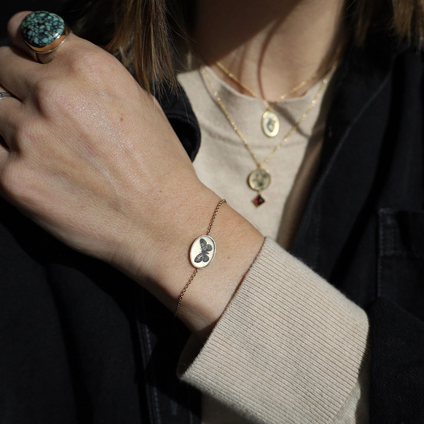 BRC-VRM Delicate Butterfly Bracelet