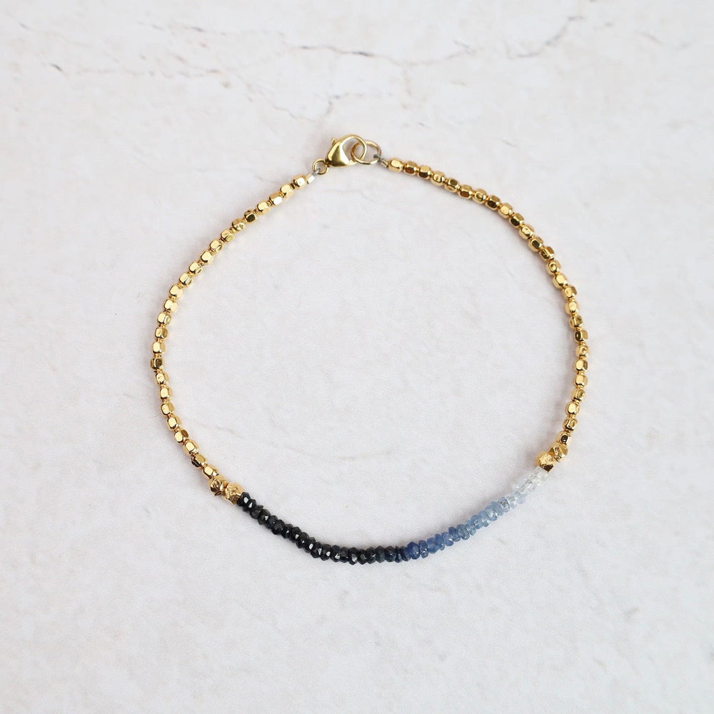 
                      
                        BRC-VRM Gemstone Rondelle Bracelet in Sapphire Fade
                      
                    