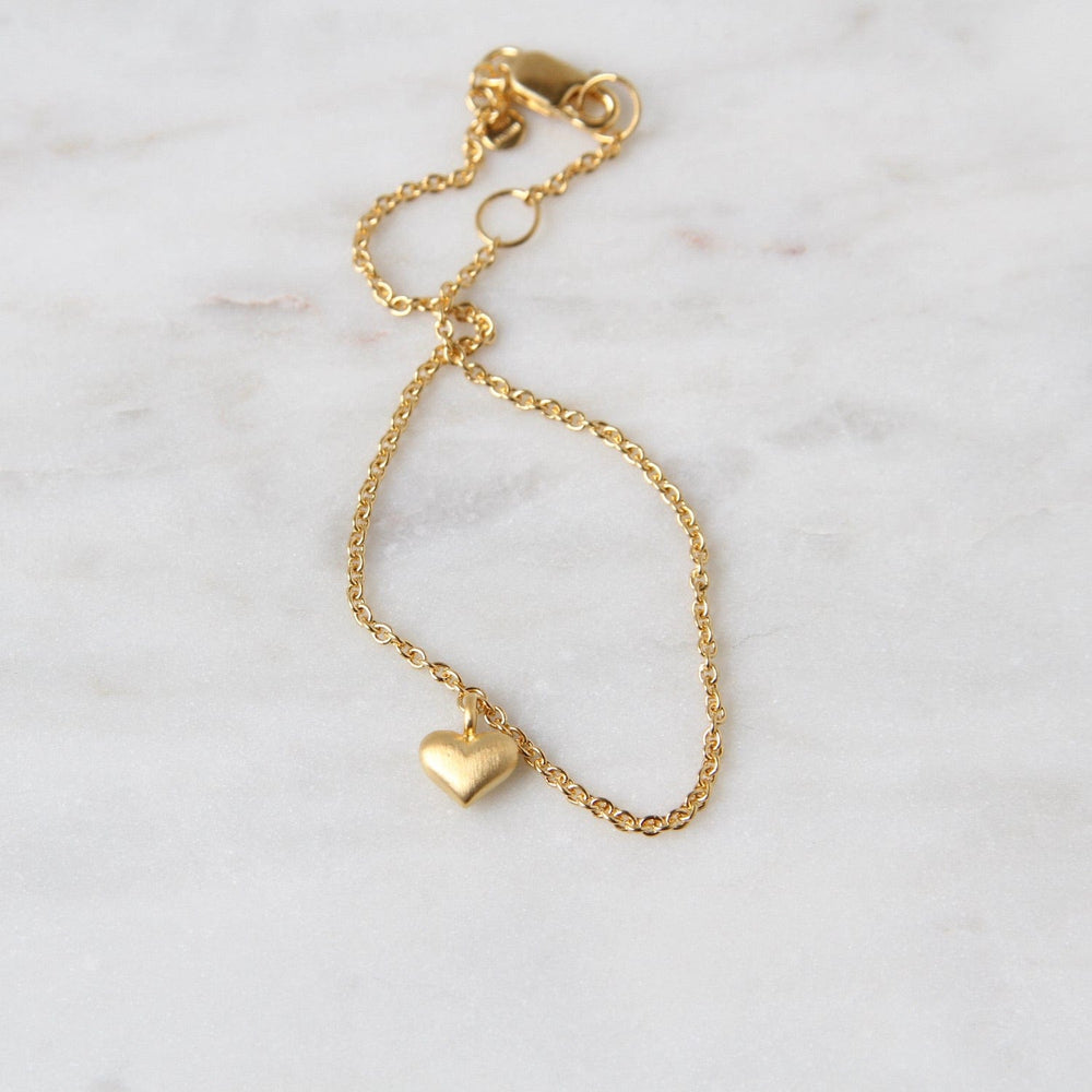 
                  
                    BRC-VRM Gold Vermeil Puffed Heart Bracelet
                  
                