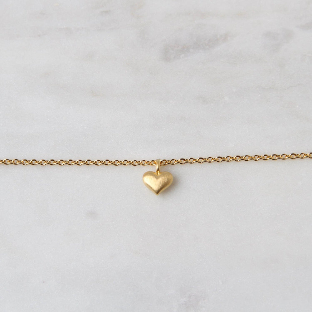 
                  
                    BRC-VRM Gold Vermeil Puffed Heart Bracelet
                  
                