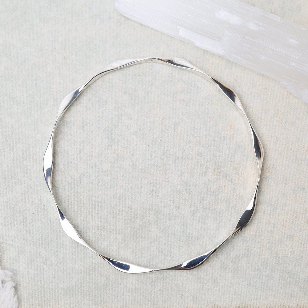 BRC Wavy Bangle Bracelet