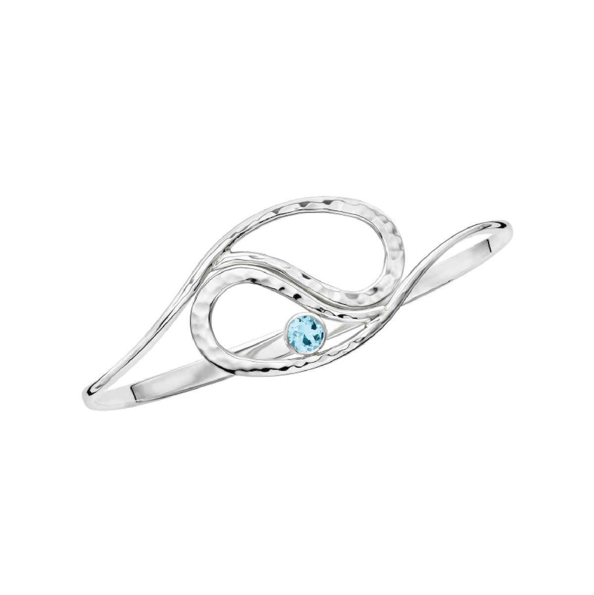 BRC Yin Yang Bracelet with Blue Topaz