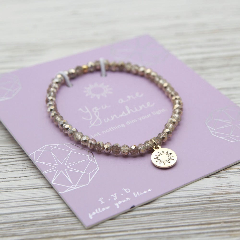 
                      
                        BRC You Are Sunshine ~ Stretch Crystal Bracelet
                      
                    