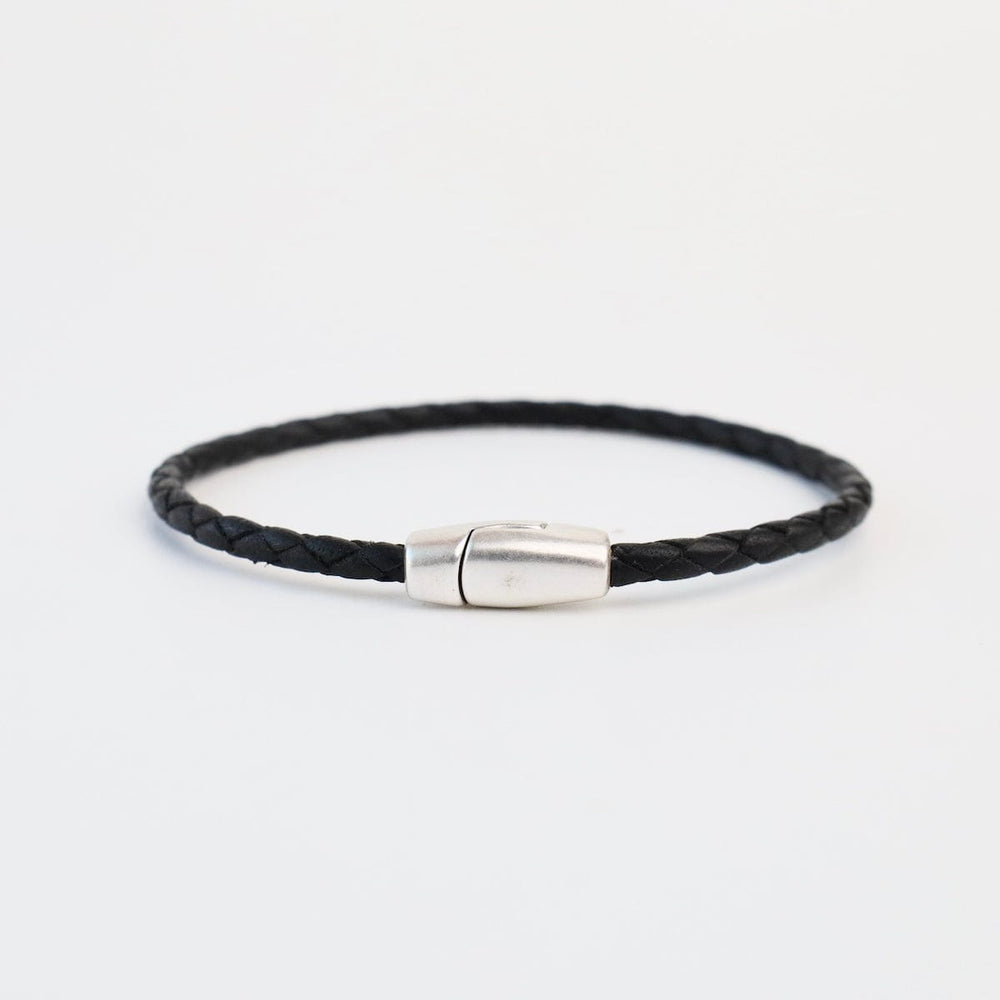 
                  
                    BRC Zoe Braided Black Leather Bracelet - approx 7.5"
                  
                