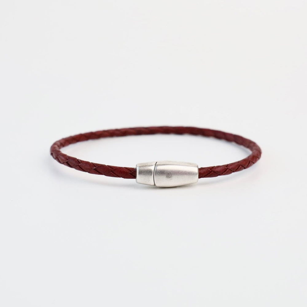 
                  
                    BRC Zoe Braided Bordeaux Leather Bracelet - approx 7.5
                  
                