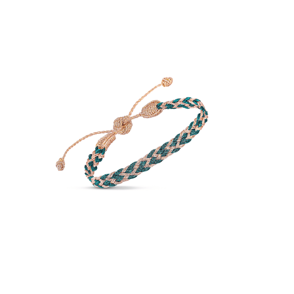 BRC Zyn nº2 Bracelet in Peach Emerald