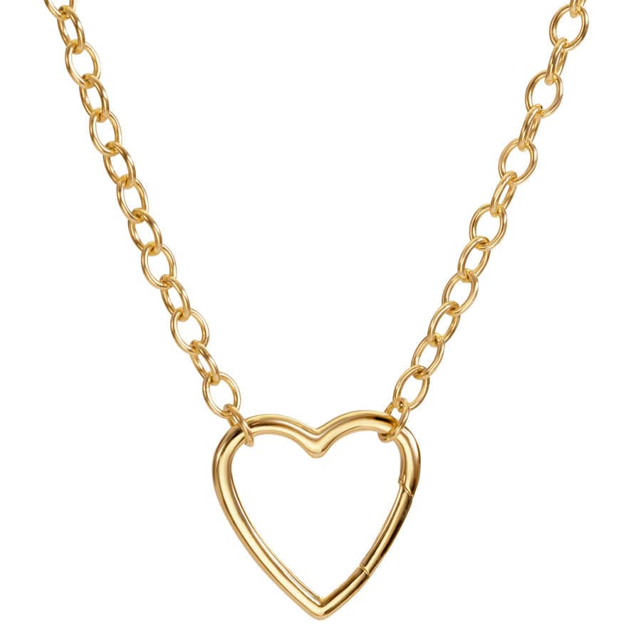 
                  
                    CHM 14k Gold Heart Clip Hinge
                  
                