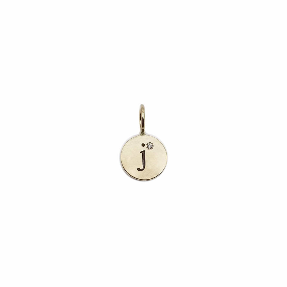 
                      
                        CHM 14k Yellow Gold Single Letter Charm with Diamond
                      
                    