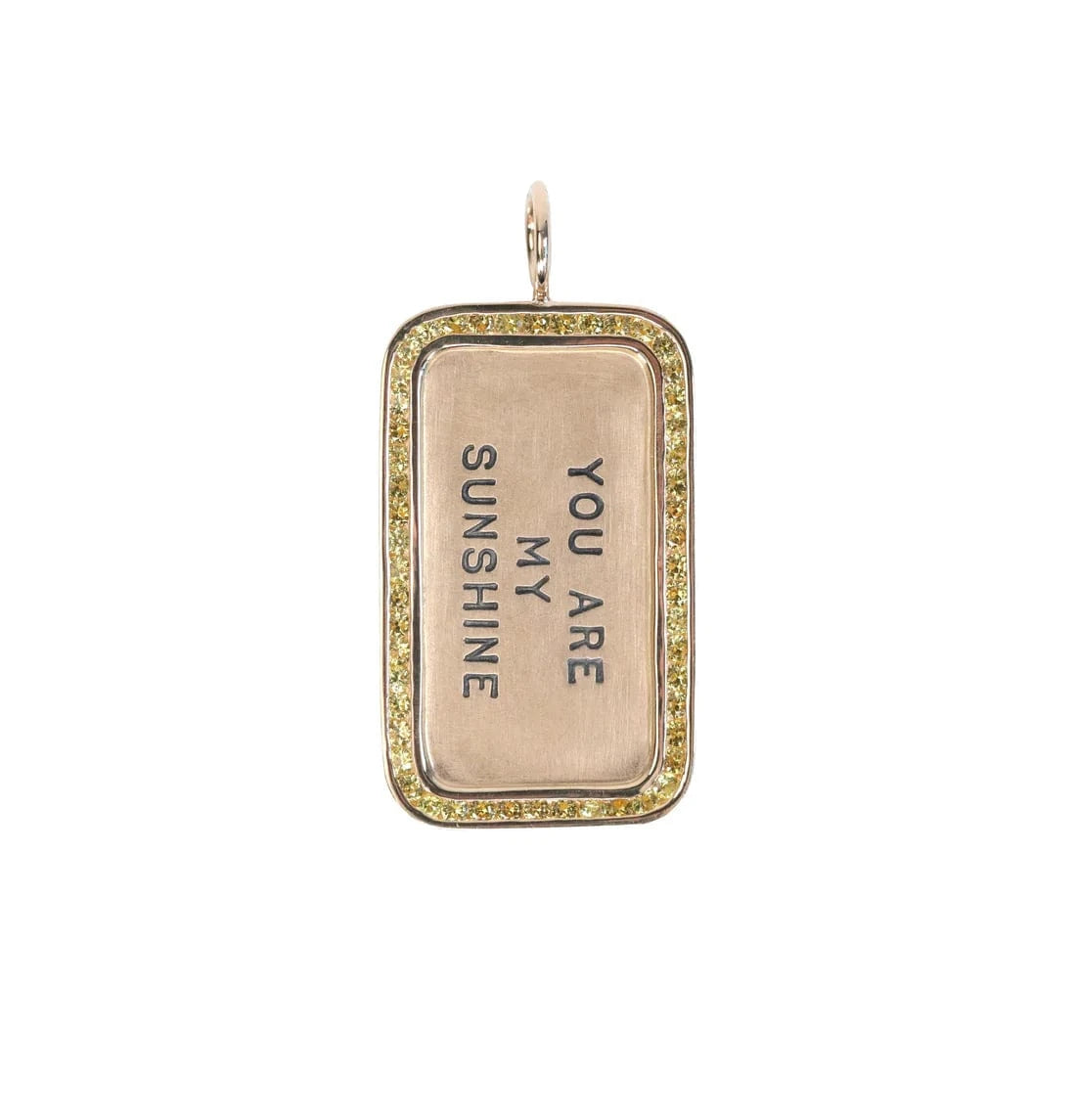 CHM-14K You Are My Sunshine Channel Set with Yellow Sapphi