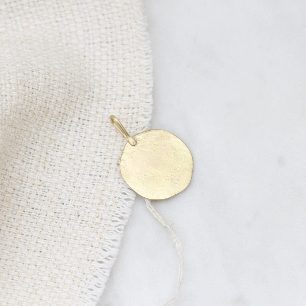 
                  
                    CHM-18K 18k Yellow Gold Large Parchment Disk
                  
                