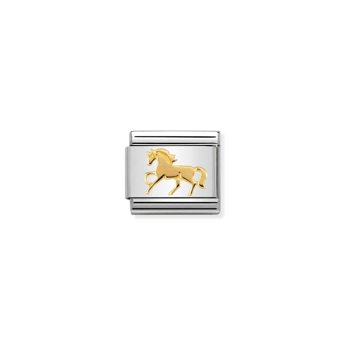 CHM Classic Gold Galloping Horse Composable Link