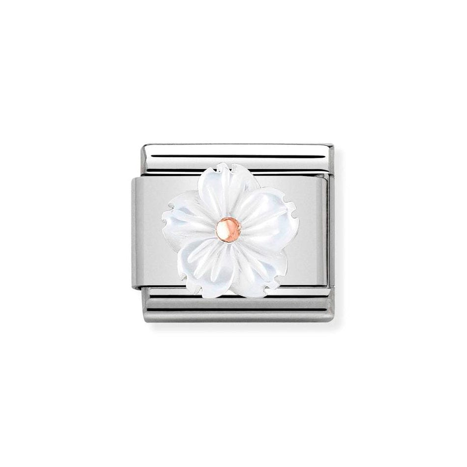 CHM Classic Mother of Pearl Flower Composable Link