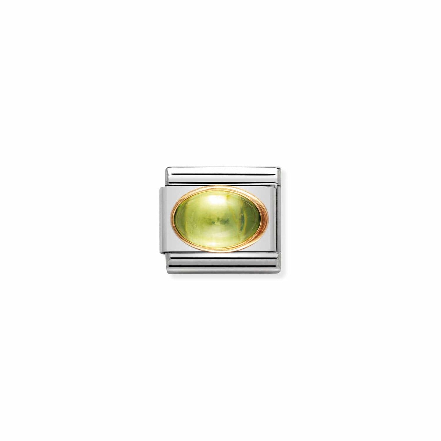 CHM Classic Peridot Oval Composable Link
