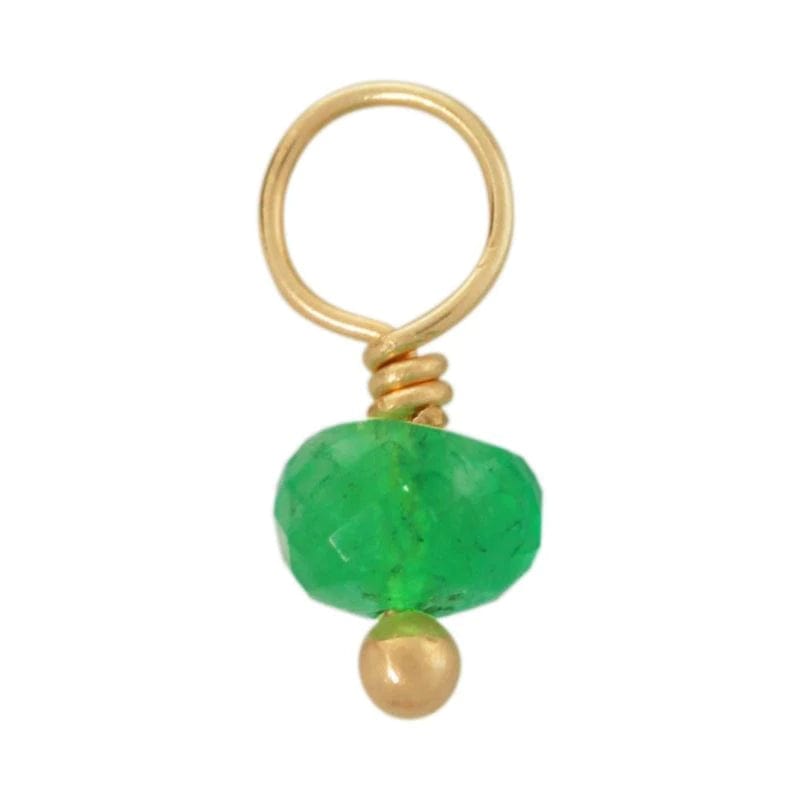 CHM Emerald Gemstone Charm